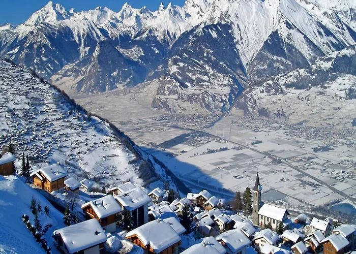 Lovely With Mountain Views Apartman Veysonnaz