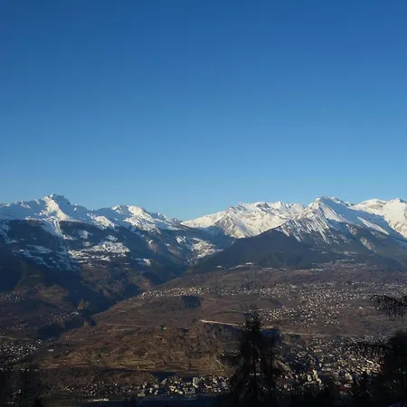 Lovely With Mountain Views Lejlighed Veysonnaz